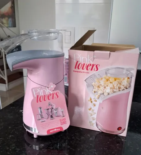 Pipoqueira Elétrica Britânia Pink Lovers