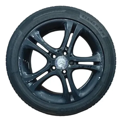 Roda Pneu 225 45 17 Bom Mercedes A200 1.6 T 2015 Preto