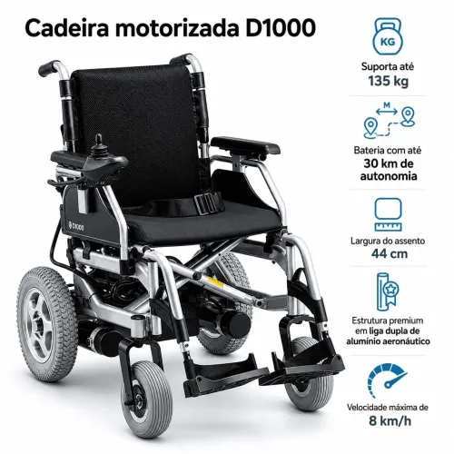 Cadeira motorizada dellamed