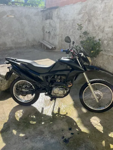 Honda Bros 2017 Preta