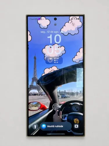 Samsung Galaxy S24 Ultra 512GB - Tela Trincada, Funcionando Normalmente