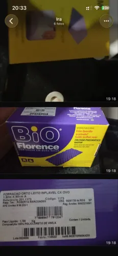 Colchão inflável casca de ovo 