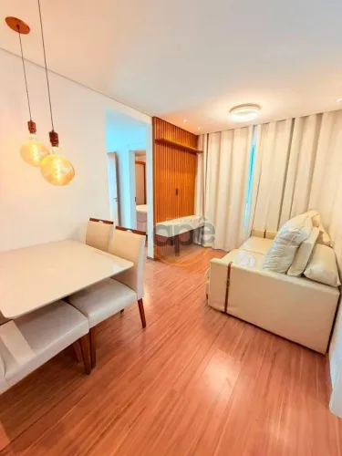 Apartamento mobiliado com 2 quartos para alugar, 58m² por R$ 3.000/mês - Vale Encantado - 
