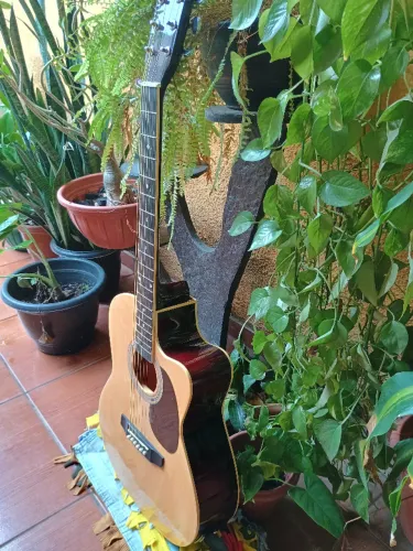 Violão Harmonics GE 21 NT Eletroacústico com cordas de aço - usado
