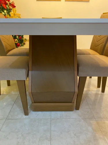 Mesa de jantar 6 lugares 
