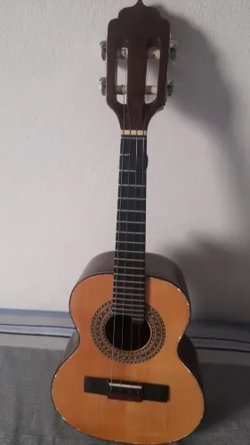 Cavaquinho Luthier Sforcin de jacaranda, captação dupla