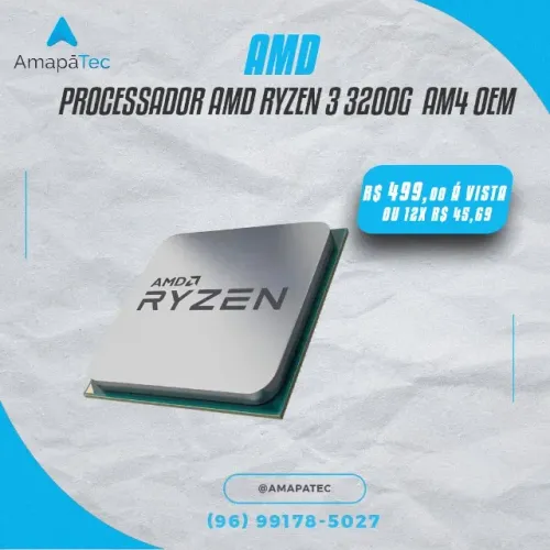 Processador AMD Ryzen 3 3200G OEM