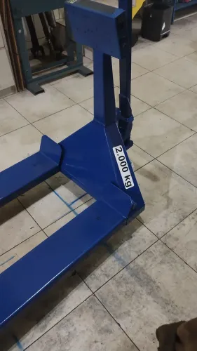 Paleteira hidráulica paletrans com balança