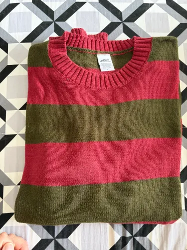 Blusa freddie kruger, produto original Halloween Spirit, usada duas vezes; importada