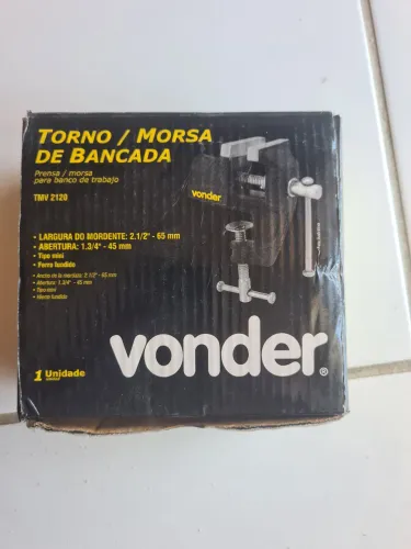 Torno Morsa de bancada Vonder