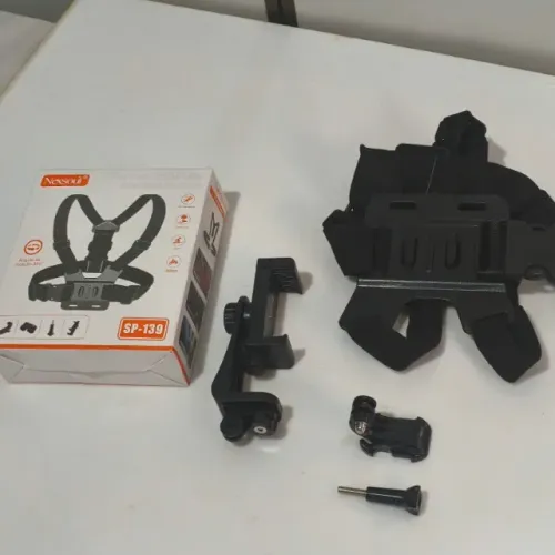 Suporte de celular peitoral Nexsoul Para Moto bike ou aventuras ao ar livre