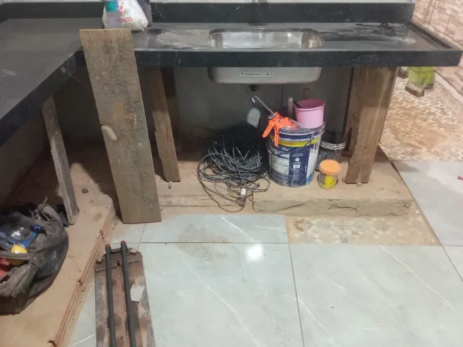 Instalacao de bancadas 