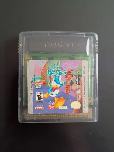 Donald Duck Goin Quackers Gameboy Color - 100% Original GBC Americano