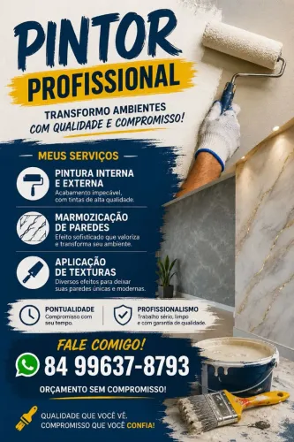 Pintor Profissional experiente.