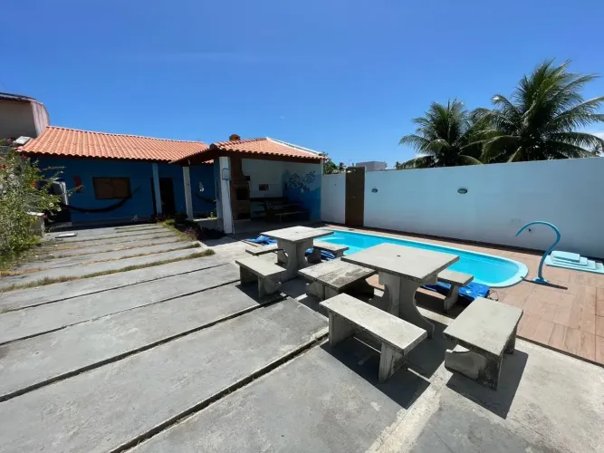 Vendo casa 3/4 com AR, MOBILIADA, na praia de Paripueira