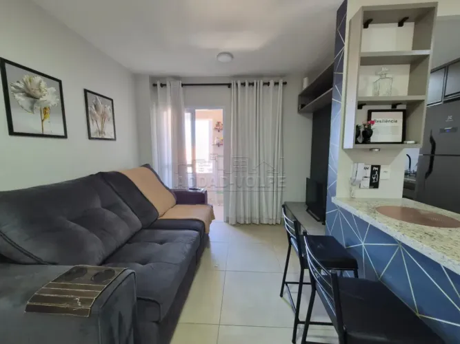 Apartamento Edifício Donatella 2 dormitórios mobiliado para locação