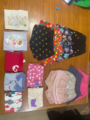 LOTE ROUPAS DE VERÃO MENINA 2 ANOS