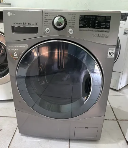 Lava e seca LG 8,5 KG Inox