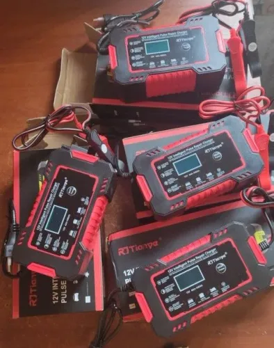Carregador de bateria automotiva 12V 4Ah a 100ah carro, moto, jet-ski, barco a vapor