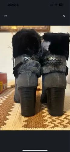 Bota couro legítimo