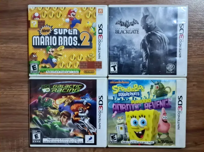 Nintendo 3DS jogos