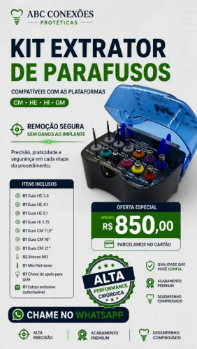 Kit Extrator de Parafuso WF