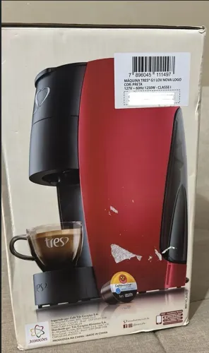 Cafeteira de cápsula 3 Corações LOV