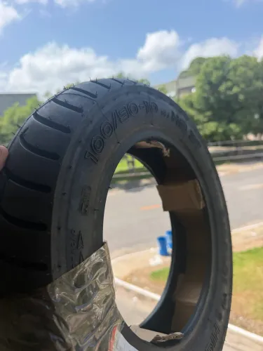 Pneu Traseiro 100-90 10 Original