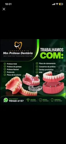 Laboratório de prótese dentária