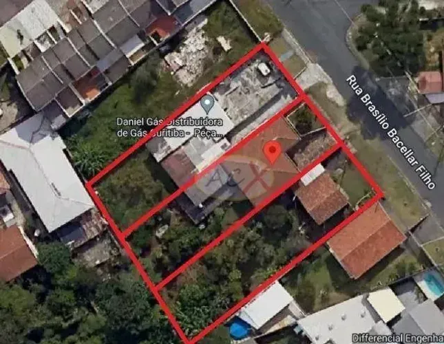 Terreno à venda, 1636 m² por R$ 3.000.000,00 - Bacacheri - Curitiba/PR