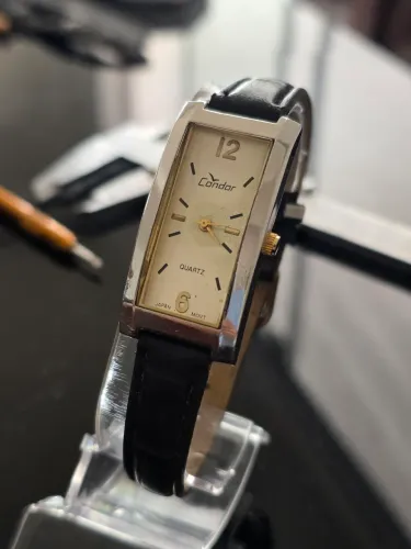 Relógio Condor Tank 21mm X 40mm calibre Myiota Quartz Japan original revisado vintage 90's
