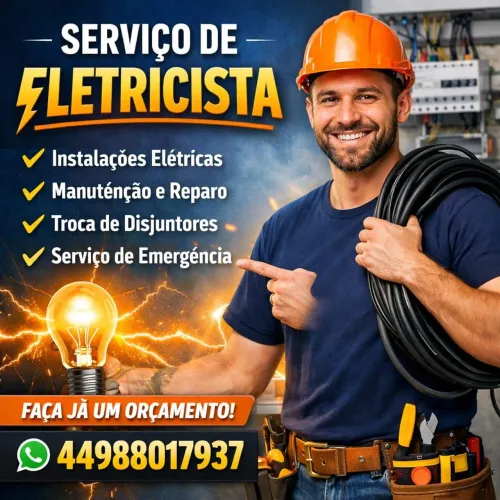 Marido de aluguel e eletricista em Maringá e Região