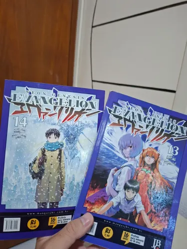 Mangas evangelion, jbc. Volumes 13 e 14