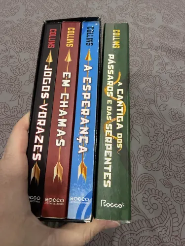 Coleção Jogos vorazes 4 livros