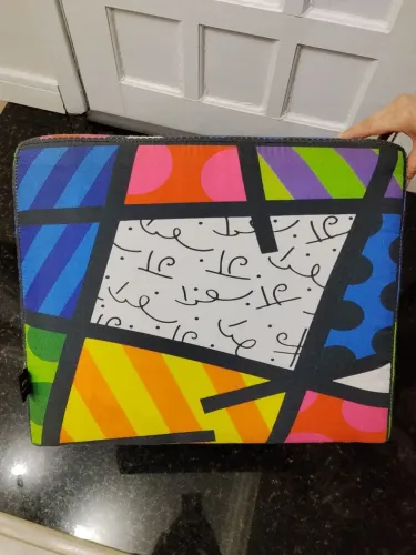 Puff coleção Romero Britto