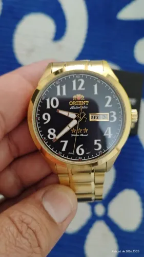 Relógio Orient 3 Estrelas Dourado - Automático