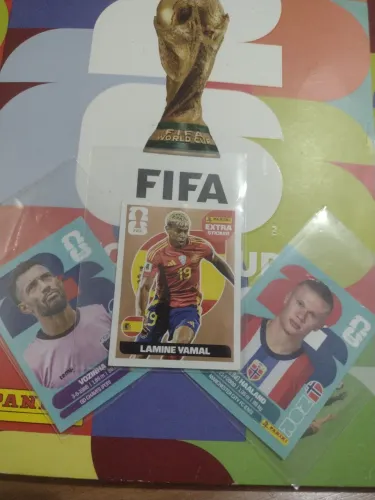 Combo 3x figurinha Copa 2026