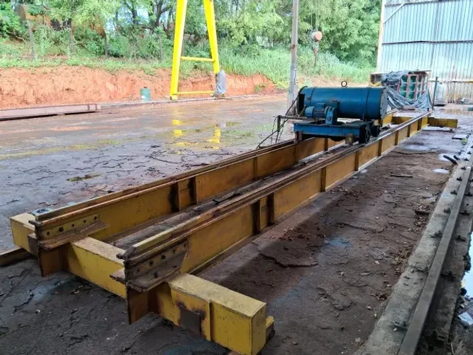 Ponte rolante de 5 ton - vão 11, 50 mts com talha muck 10 ton - oportunidade