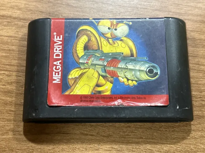Jogo B.O.B. (Battery Operated Boy) Mega Drive Original