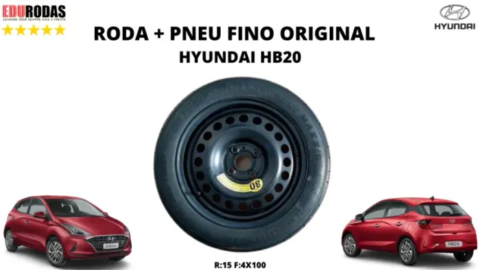Step Fino Original Hyundai Hb20 ( R:15 F:4x100 )