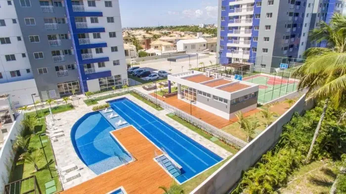 Apartamento à venda no CONDOMÍNIO VILLAS DO MAR - BURAQUINHO, BURAQUINHO, Lauro de Freitas