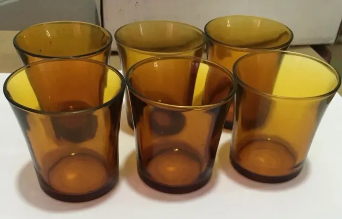 Jogo com 6 copos Duralex Âmbar 