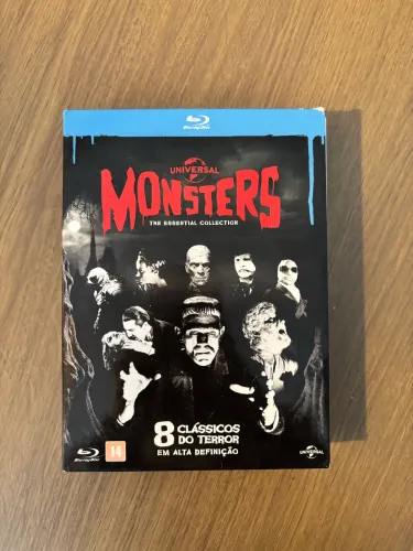 Coleção Blu-ray Monsters (Monstros) da Universal - 8 clássicos do terror
