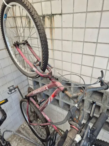Bicicleta adulto vermelha