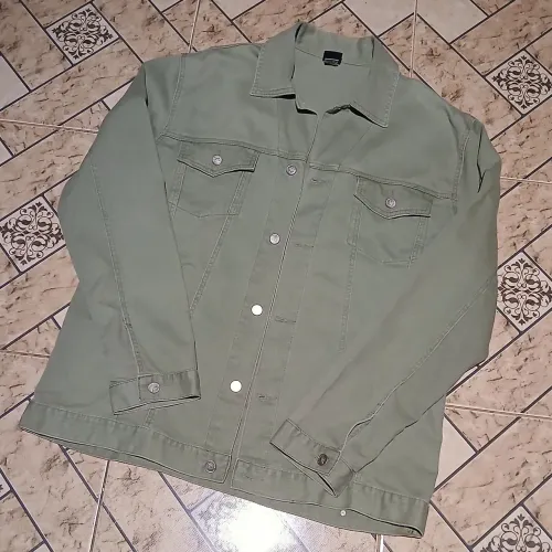 Jaqueta trucker verde !!