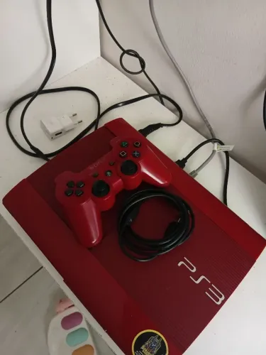 Playstation 3 vermelho