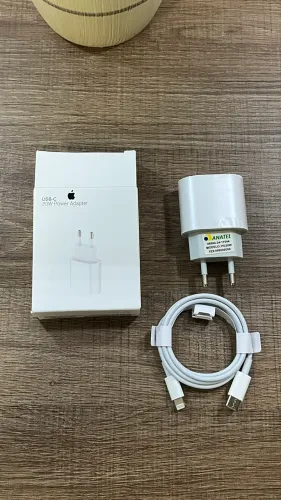 Carregador Iphone apple tipo C caixa e cabo