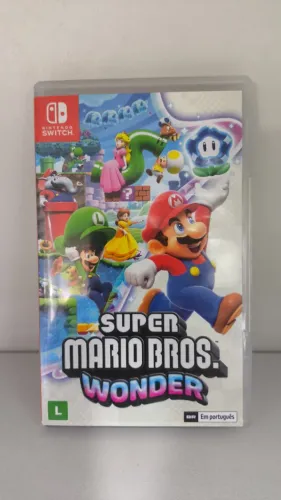 Jogo Nintendo Switch - Super Mario Wonder - Edição "Merio Broca" (mídia física)