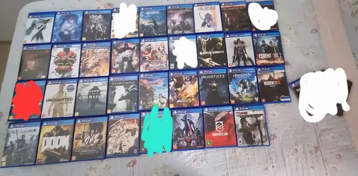 Coleção de 30 ótimos jogos de PS4