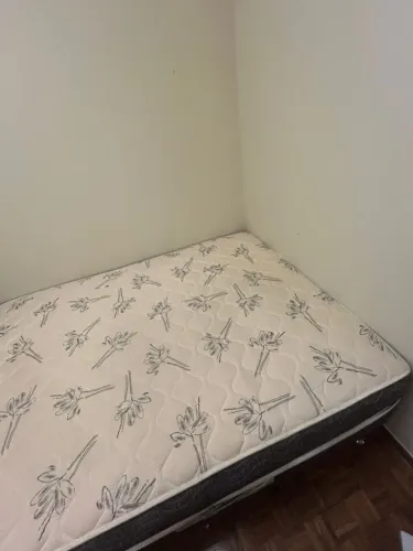 Cama box casal - usada uma vez